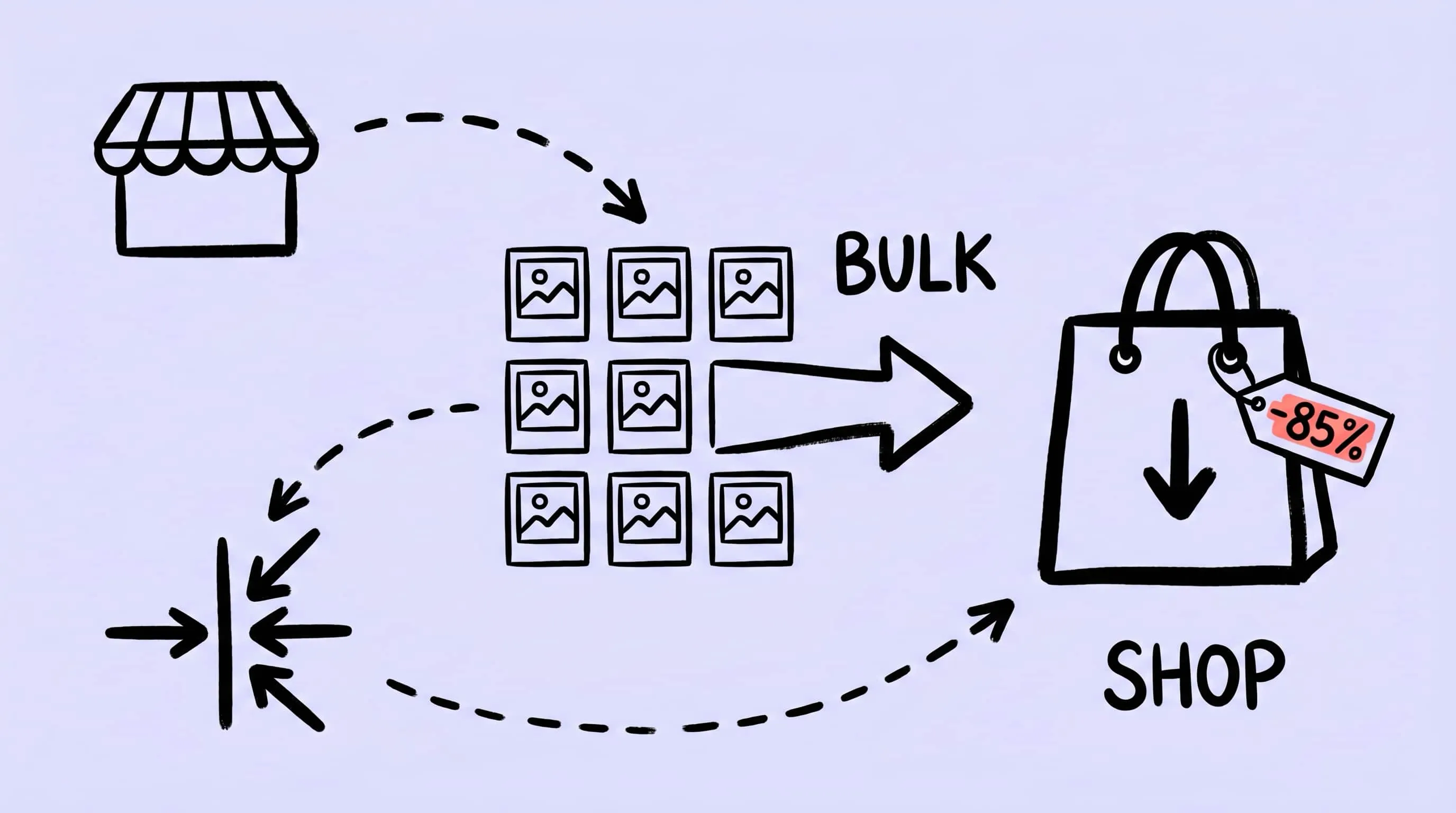 Bulk compress product images for e-commerce on Mac using Zipic preset, resize, and folder monitoring
